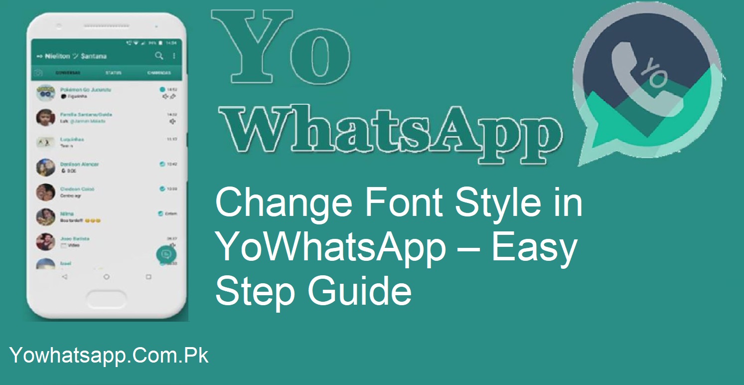 Customize YoWhatsApp Fonts