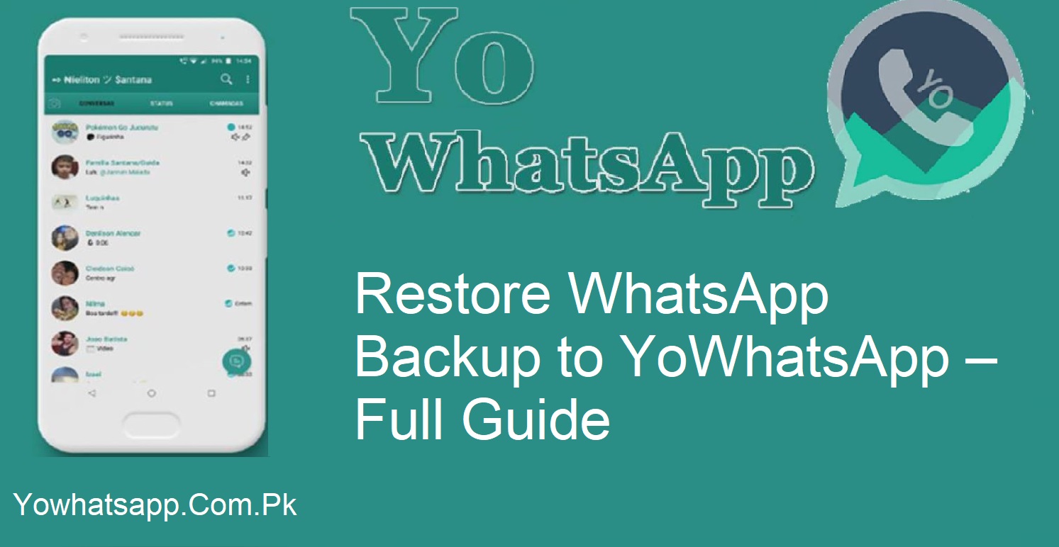 YoWhatsApp Chat Recovery